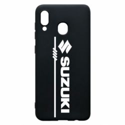 Чехол для Samsung A30 Suzuki katana logo - PrintSalon