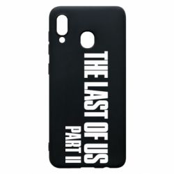 Чехол для Samsung A30 The last of us part 2 logo - PrintSalon