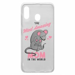 Чехол для Samsung A30 The Most amazing mom in the world - PrintSalon
