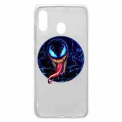 Чохол для Samsung A30 Venom black and blue style - PrintSalon