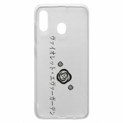 Чехол для Samsung A30 Violet Evergarden logo - PrintSalon