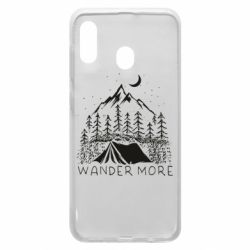 Чехол для Samsung A30 Wander more - PrintSalon