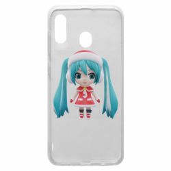 Чохол для Samsung A30 Winter Hatsune Miku