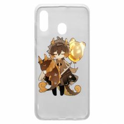 Чехол для Samsung A30 Zhongli with baloon - PrintSalon