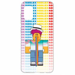 Чехол для Samsung A31 3D Roblox Rainbow - PrintSalon