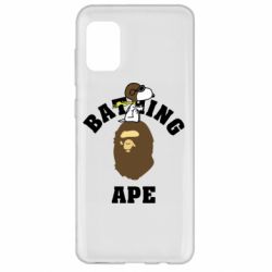 Чехол для Samsung A31 A bathing ape peanuts - PrintSalon