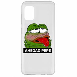 Чехол для Samsung A31 Аhegao PePe - PrintSalon