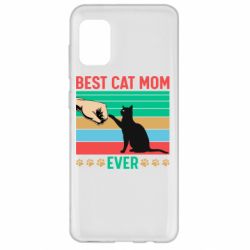 Чехол для Samsung A31 Best cat mom ever - PrintSalon