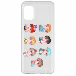 Чехол для Samsung A31 BTS cute boys - PrintSalon