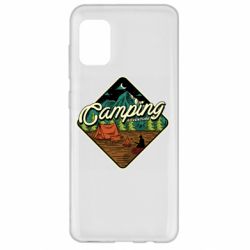 Чехол для Samsung A31 Camping and forest - PrintSalon