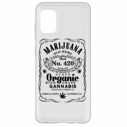 Чохол для Samsung A31 Cannabis label - PrintSalon