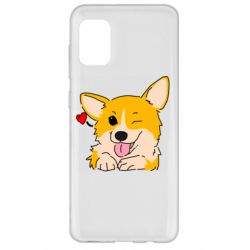 Чехол для Samsung A31 Cute Corgi Puppy - PrintSalon