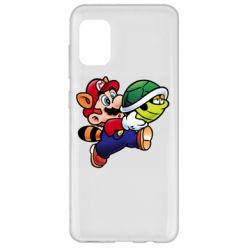 Чехол для Samsung A31 Cute Mario with turtle - PrintSalon
