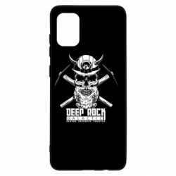 Чехол для Samsung A31 Deep Rock Galactic skull - PrintSalon