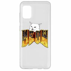 Чехол для Samsung A31 Doom меов cat - PrintSalon