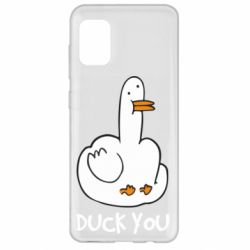 Чехол для Samsung A31 Duck you - PrintSalon