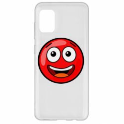 Чехол для Samsung A31 Funny Red Ball - PrintSalon