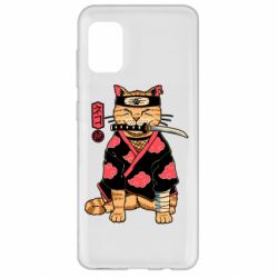 Чехол для Samsung A31 Japanese Akatsuki cat - PrintSalon