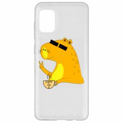 Чехол для Samsung A31 Капибара Программист - PrintSalon