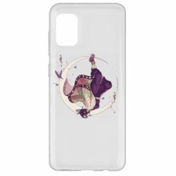 Чехол для Samsung A31 Kochou Shinobu аnime Demon Slayer