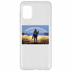 Чехол для Samsung A31 Марка с Крымским мостом - PrintSalon