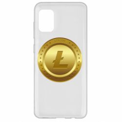 Чехол для Samsung A31 Litecoin coin - PrintSalon