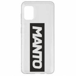 Чехол для Samsung A31 Манто лого - PrintSalon