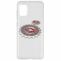 Чехол для Samsung A31 Mercedes logo механизм - PrintSalon