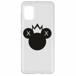 Чехол для Samsung A31 Mickey with a crown - PrintSalon