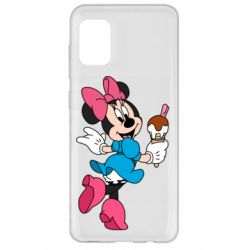 Чохол для Samsung A31 Minnie Mouse and Ice Cream - PrintSalon