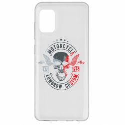 Чехол для Samsung A31 Moto skull - PrintSalon
