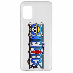 Чехол для Samsung A31 One Piece Logo Skull