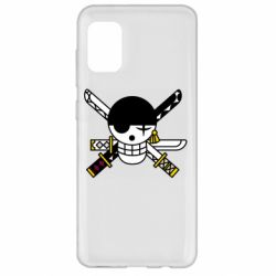 Чехол для Samsung A31 One Piece Zoro logo