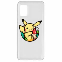 Чехол для Samsung A31 Pikachu with ketchup - PrintSalon
