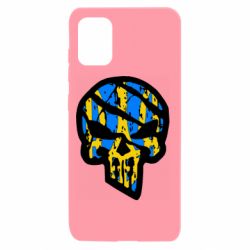 Чохол для Samsung A31 Punisher Coat of arms of Ukraine - PrintSalon