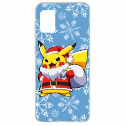 Чохол для Samsung A31 Santa Claus Pikachu - PrintSalon