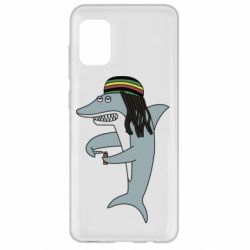 Чехол для Samsung A31 Shark Rastaman - PrintSalon