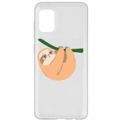 Чехол для Samsung A31 Sloth on a branch - PrintSalon