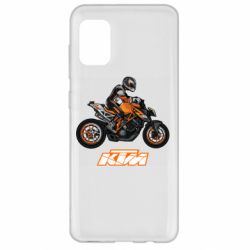 Чехол для Samsung A31 Sport Bike Art - PrintSalon