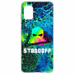 Чехол для Samsung A31 Standoff art skull - PrintSalon