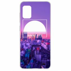 Чохол для Samsung A31 Sunset city - PrintSalon