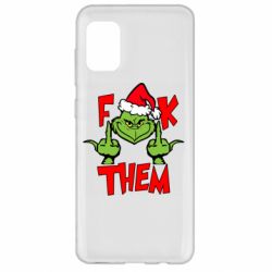 Чехол для Samsung A31 The grinch f*ck them - PrintSalon