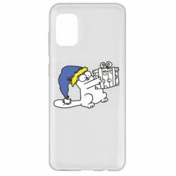 Чехол для Samsung A31 Украинский кот саймона с подарком - PrintSalon