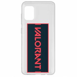 Чехол для Samsung A31 Valorant text - PrintSalon
