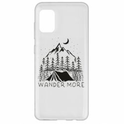 Чехол для Samsung A31 Wander more - PrintSalon