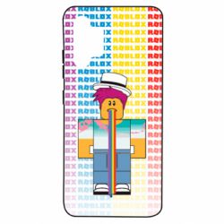 Чехол для Samsung A32 4G 3D Roblox Rainbow - PrintSalon