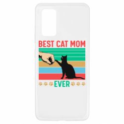 Чехол для Samsung A32 4G Best cat mom ever - PrintSalon