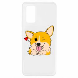 Чехол для Samsung A32 4G Cute Corgi Puppy - PrintSalon