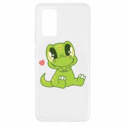 Чехол для Samsung A32 4G Cute dinosaur - PrintSalon