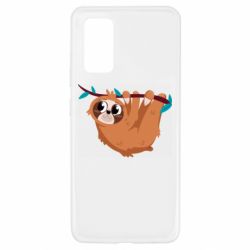 Чехол для Samsung A32 4G Cute sloth - PrintSalon
